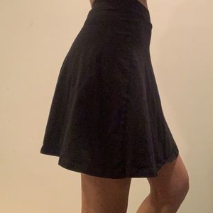 Black skirt